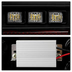 Spyder 05-21 Nissan Frontier Clear Light Bar LED Tail Lights - Black (ALT-YD-NF05AP-GR-LED-BK)