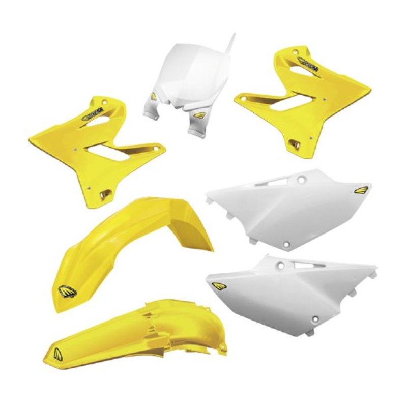 Cycra 14-18 Yamaha YZ250F/14-17 YZ450F Powerflow Body Kit Gold/White