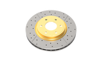 DBA 89-01 Nissan Skyline R32/33/34 (Excl GT-R) Rear Drilled & Slotted Street Series Rotor w/Gold Hat
