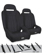 PRP GT/S.E. Suspension Seats Kit for Honda Talon (Pair) - Black