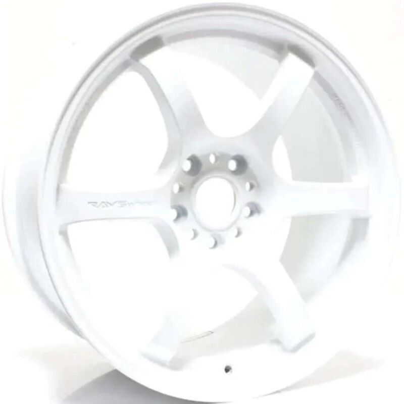 Gram Lights 57DR 18x9.5 +22 5-114.3 Ceramic Pearl Wheel