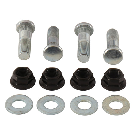 All Balls Racing 89-98 Suzuki LT-4WD 250 Quad Runner Wheel Stud & Nut Kit Front