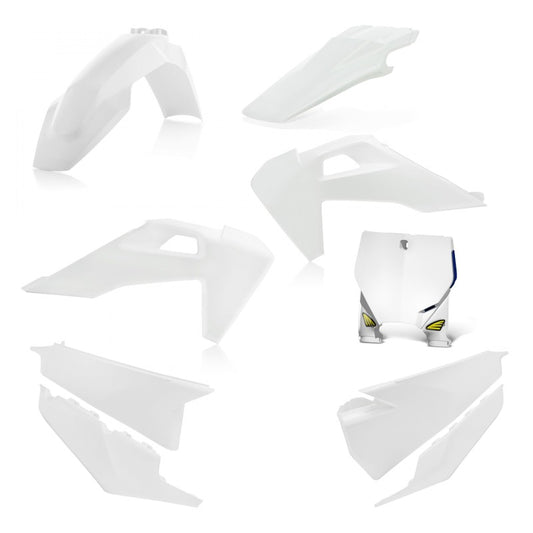 Cycra 19-22 Husqvarna FC250 5-pc Replica Body Kit - White