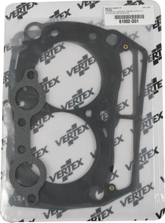 Cylinder Works 2009 Polaris Ranger 700 4x4 700cc +2mm Big Bore Top-End Gasket Kit 82mm