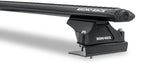Rhino-Rack 14-21 Ford Transit 2 Door Wagon Vortex RLTP 3 Bar Roof Rack - Black