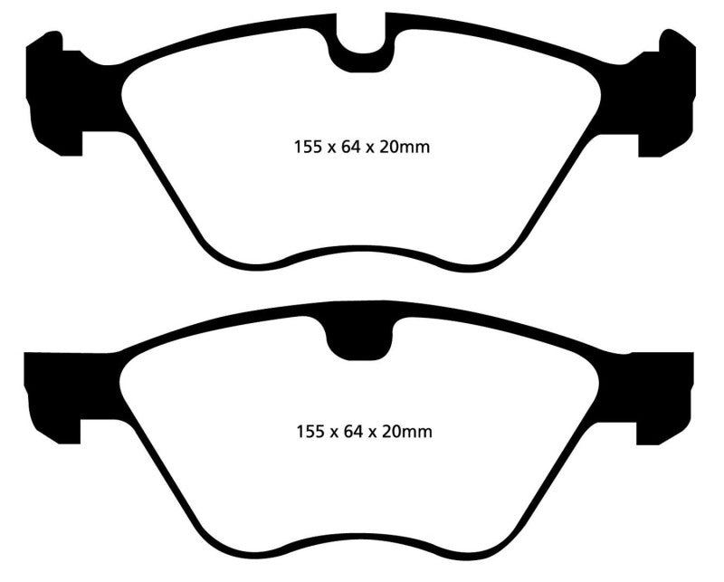 EBC 09+ BMW Z4 3.0 (E89) Ultimax2 Front Brake Pads