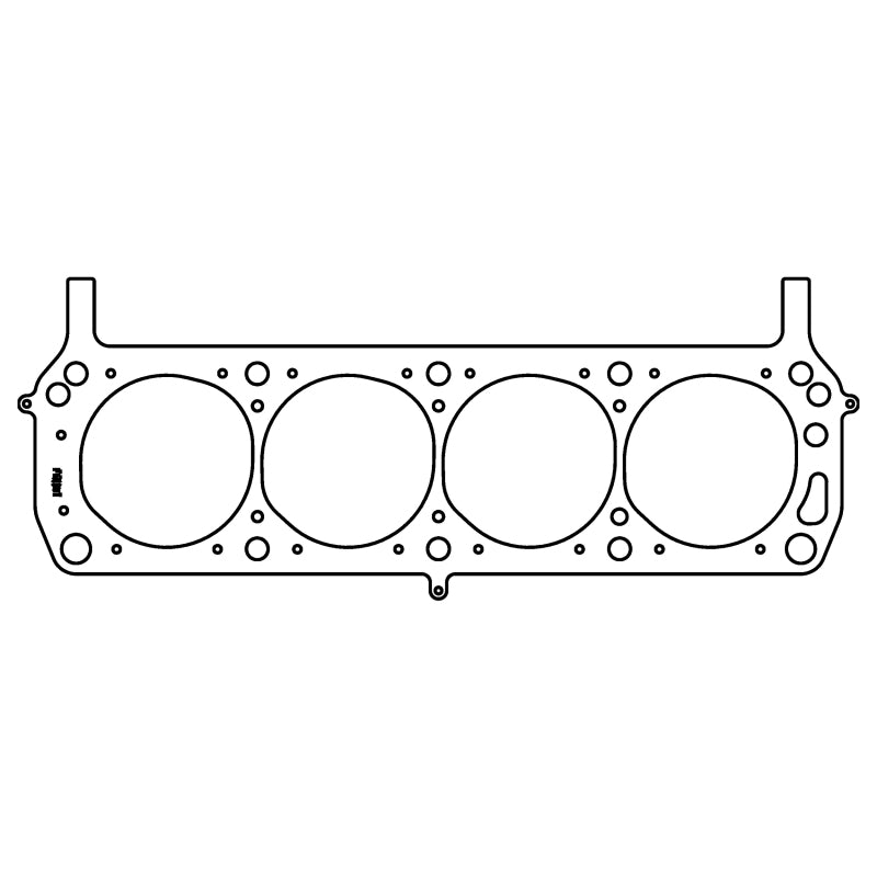 Cometic Ford 302/351W Windsor V8 .075in MLS Cylinder Head Gasket - 4.150in Bore - SVO/Yates - LHS