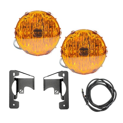 ARB Nacho SAE Only Amber Plug N Play Fog Light Kit (Bumper Kit)