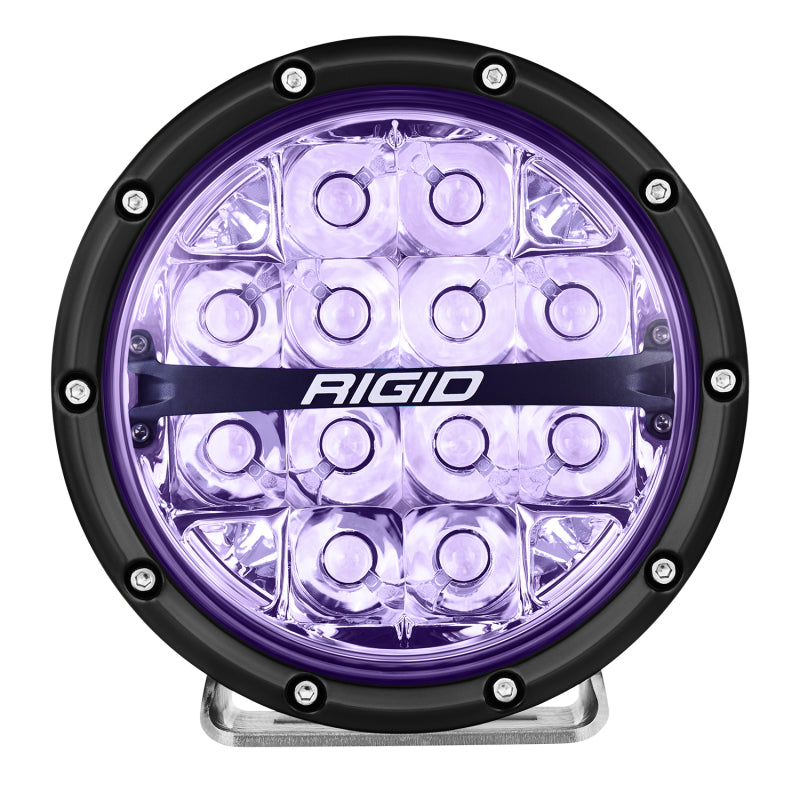 Rigid Industries 360-Series 6in LED Off-Road Spot Beam - RGBW