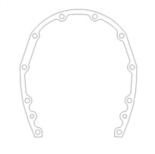 Cometic Chevrolet Gen-1 Small Block V8 .020in Rubber Coated Steel Timing Cover Gasket