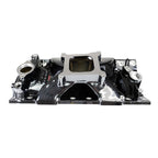 Edelbrock Chevy SB Victor Jr. 23 Degree Black Plasma Intake Manifold