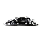 Edelbrock Chevy Vortec SB Performance EPS Manifold - Black Plasma Finish