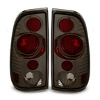 Raxiom 97-03 Ford F-150 Styleside Axial Series Version 2 Tail Lights- Black Housing- Smoked Lens
