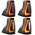 Oracle 10-23 Lexus GX460 and Toyota Prado Flush Lensless LED Tail Lights - Black Series