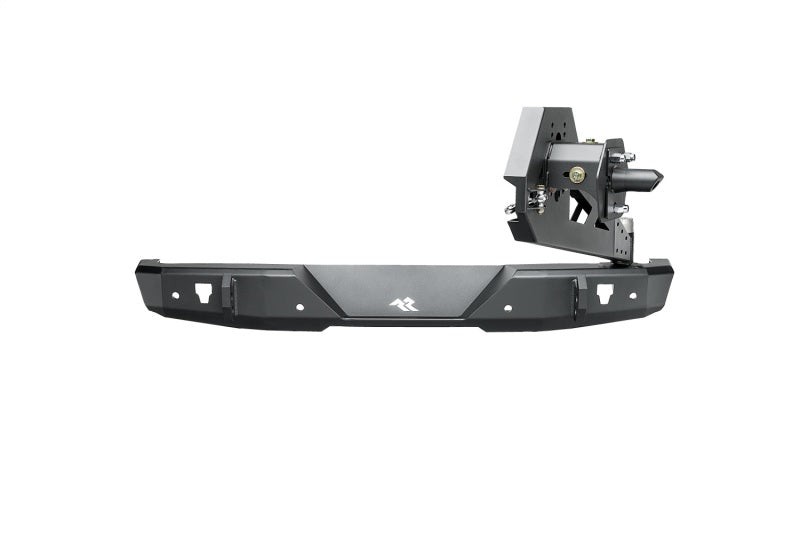 Rugged Ridge 18-22 Jeep Wrangler (JL) Rubicon/Spt 2dr HD Rear Bumper w/Swing Out Tire Carrier - Blk