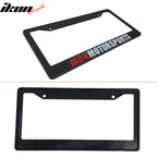 2PC License Plate Frame Cover Tag Holder Bracket  & Screw Cap