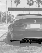 BMW 3 Series F80 F82 M3 M4 PSM Style Carbon Fiber Rear Diffuser Under Tray (2015 - 2020)