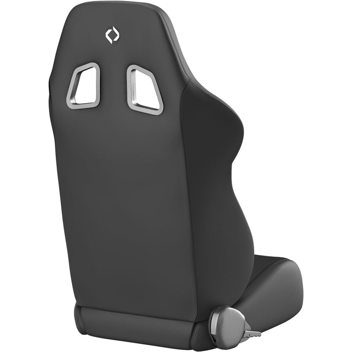 Corbeau A4 Black Leather Seats - UNIVERSAL (Pair)