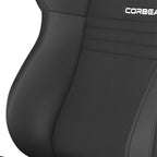 Corbeau A4 Black or Red Cloth Seats - UNIVERSAL (Pair)
