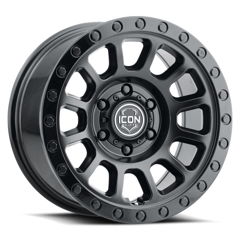 ICON Hulse 18x9 8x180 12mm Offset 5.5in BS Double Black