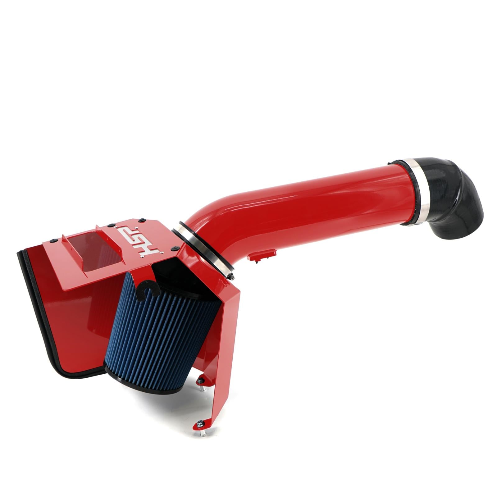 2017-2019 Chevrolet / GMC L5P Cold Air Intake Flag Red