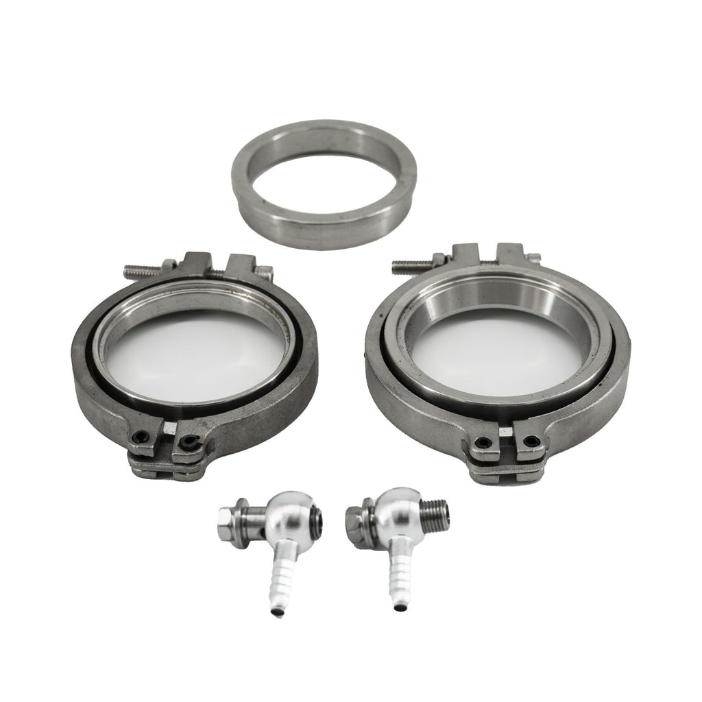 Universal 60MM Vband Flange Clamp Wastegate EWG Waste Gate 10 & 18 PSI Spring US - Bull Boost Performance
