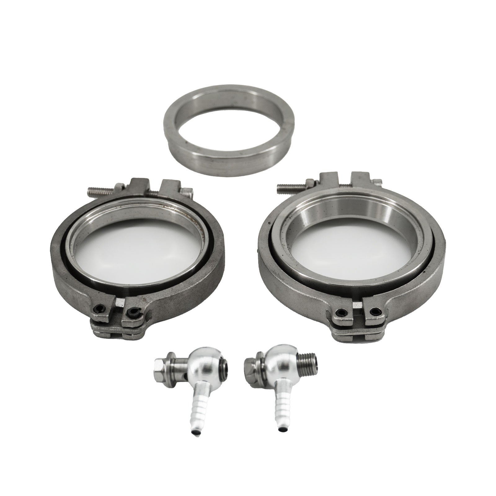 Universal 60MM Vband Flange Clamp Wastegate EWG Waste Gate 10 & 18 PSI Spring US - Bull Boost Performance