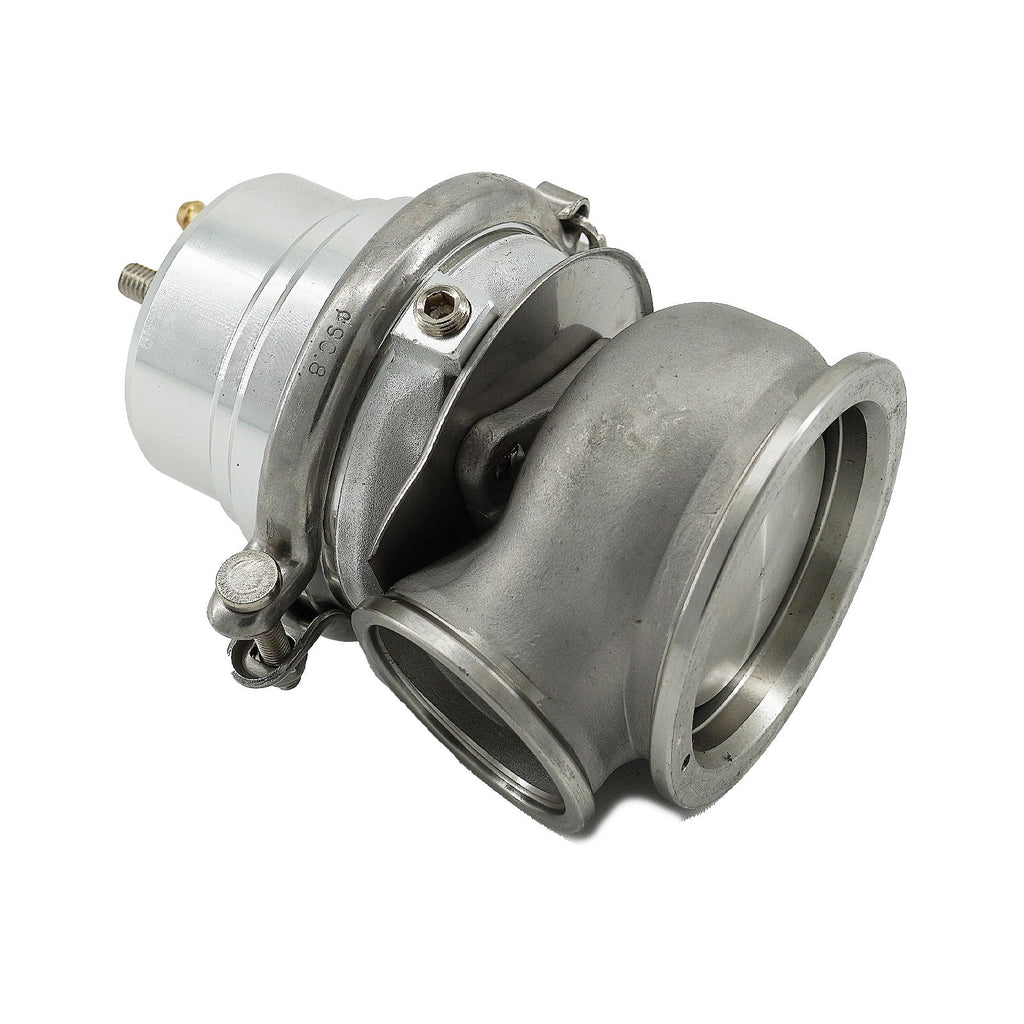 Universal External 12-psi Stubby 60mm Turbo/Charger V-band Wastegate WG w/Spring - Bull Boost Performance