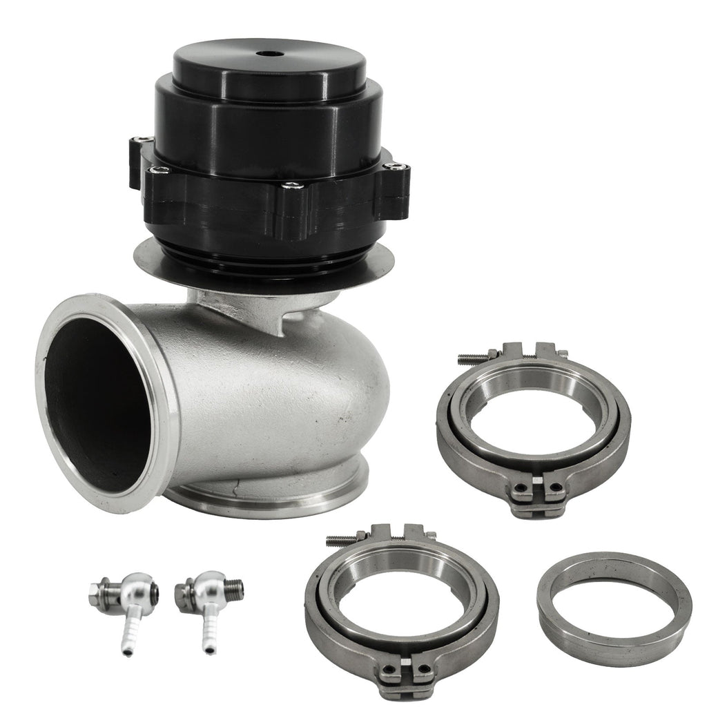 Universal 60MM Vband Flange Clamp Wastegate EWG Waste Gate 10 & 18 PSI Spring US - Bull Boost Performance