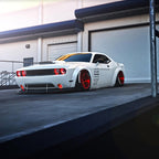 Oracle 08-14 Dodge Challenger LED Non Projector Headlight Halo Kit - Red
