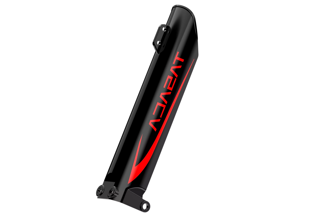 Tasaca Front Left Shock Absorber Guard Plate Black - T500 Pro