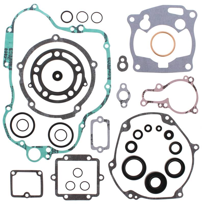 Vertex Gaskets 92-93 Kawasaki KX125 Complete Gasket Kit w/ Oil Seals