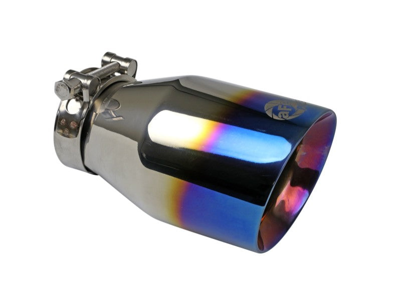 afe MACH Force-Xp 13-16 Audi Allroad L4 SS Cat-Back Exhaust w/ Blue Flame Tips