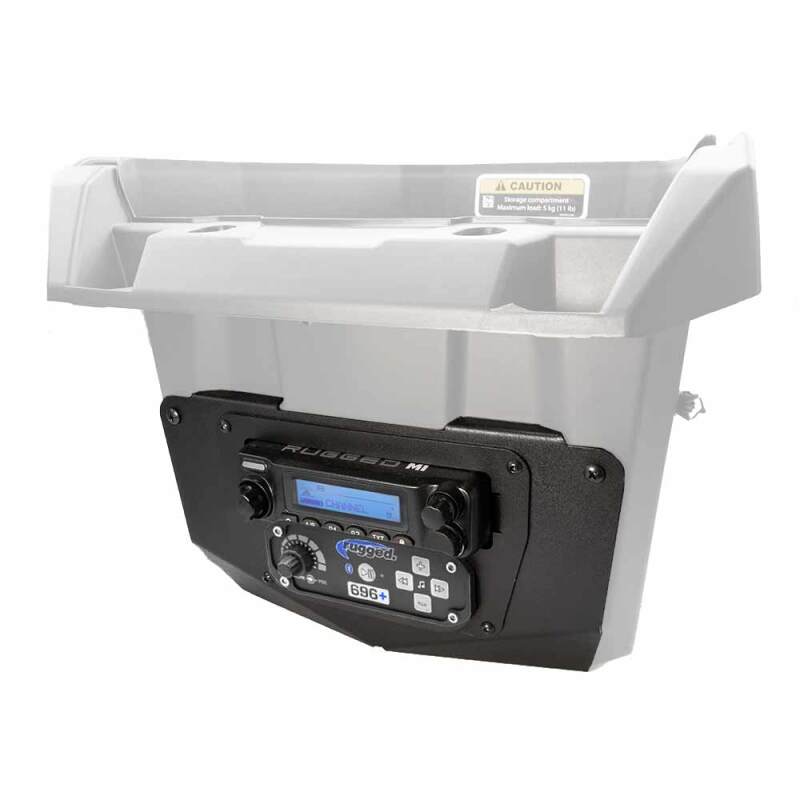 Rugged Radios Can-Am Comm/Mav Comp. Comm Kit w/ BT 2-Way - Glove Box Mount STX Stereo / G1 GMRS