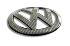 VW Golf 7 - Base, GTI, R - Carbon Fiber Look Emblem Set (2012-2017)