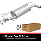BRE Exhaust 08-11 Impreza 2.5L Muffler Kit