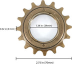 16T Single Speed Bike Freewheel