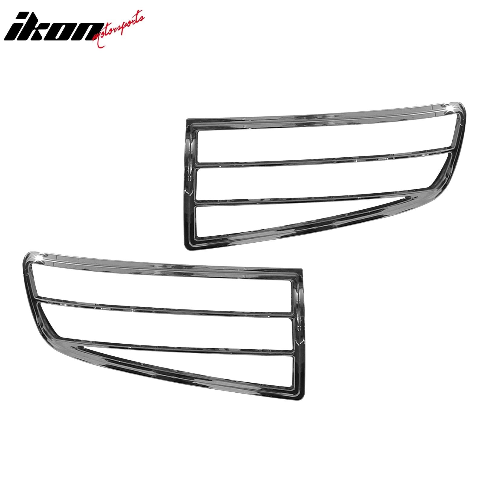 2006-2008 Honda Ridgeline Headlight Bezels Cover Trims Chrome ABS 2PCS