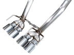 AWE Tuning 05-07 C6 Chevrolet Corvette 6.0L Track Edition Axle-Back Exhaust w/ Chrome Silver Tips