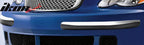 2006-2011 Chrysler PT Cruiser Chrome 2PCS Front Bumper Corner Pad ABS