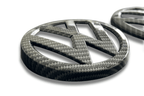 VW Golf 7 - Base, GTI, R - Carbon Fiber Look Emblem Set (2012-2017)