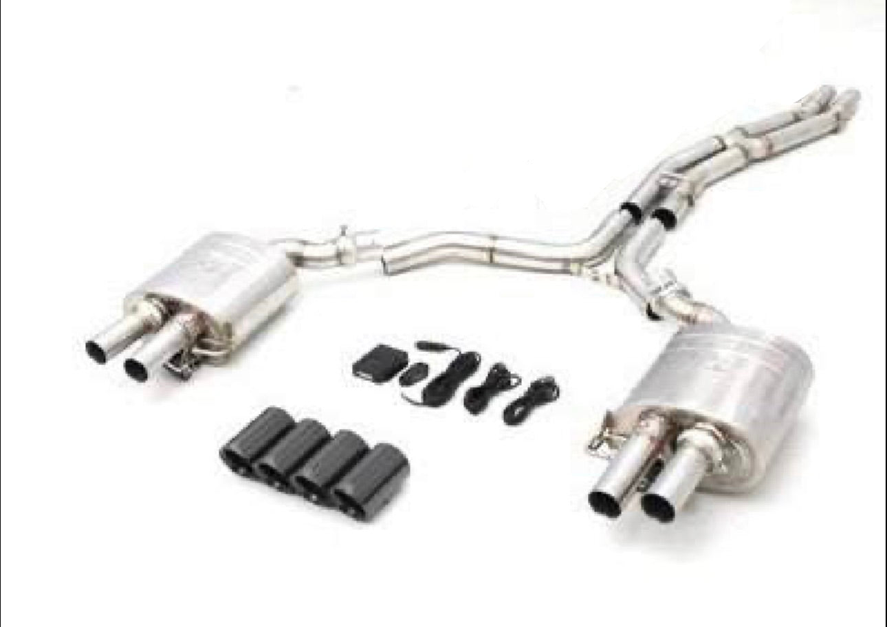 IRL Audi D4 S8 Valved Catback Exhaust by IRL Exhaust