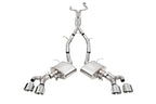 Corsa 22-25 Cadillac CT4 V Blackwing 3in Active Valve Cat-Back - 4.5in Polished Tip