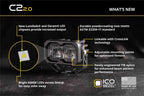 Diode Dynamics C2 2.0 Sport Yellow Driving Standard ABL (single)
