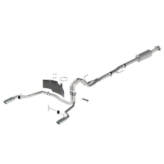 Ford Racing 21-24 F-150 Extreme Rear Exit Exhaust - Chrome Tips
