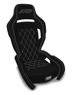 PRP Contour Suspension Seat - Black Cloth
