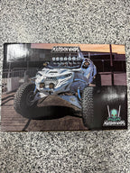 Marshin Whips Can-Am Maverick R RGBW LED Fang Lights | Bluetooth & Chasing Patterns