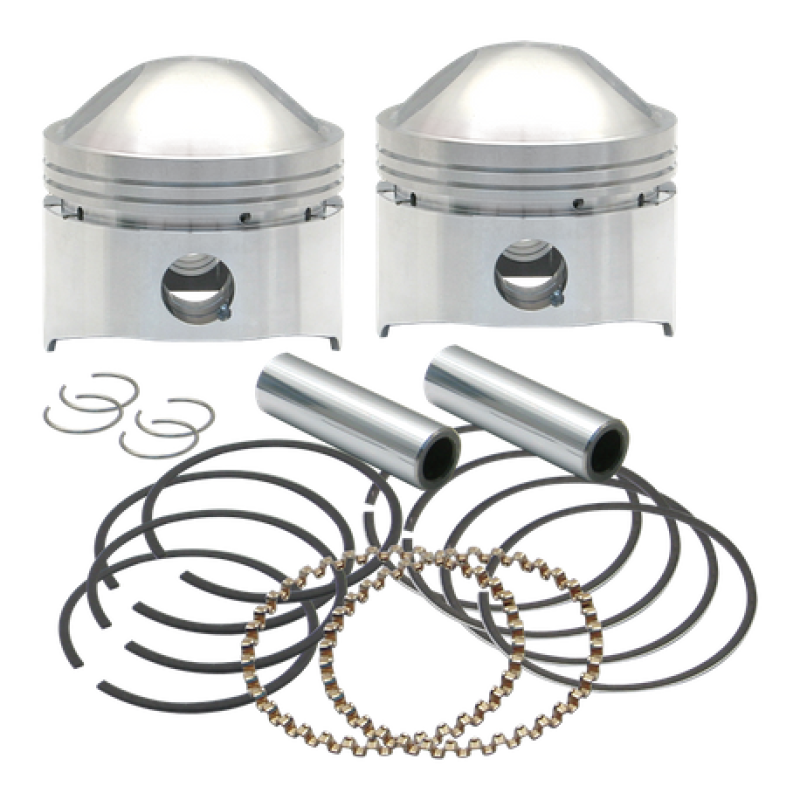 S&S Cycle 36-84 BT 3-7/16in Piston Set - .040in