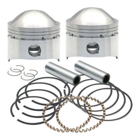 S&S Cycle 36-84 BT 3-7/16in Piston Set - .040in