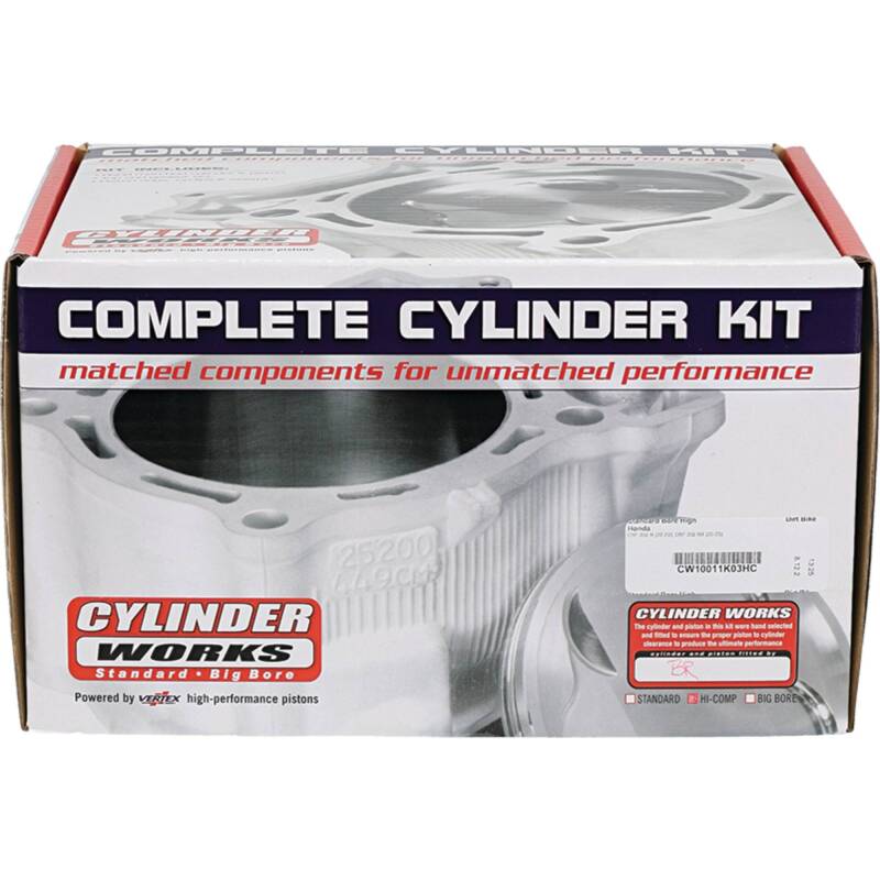 Cylinder Works 22-23 Honda CRF 250 R 250cc Standard Bore High Compression Cylinder Kit